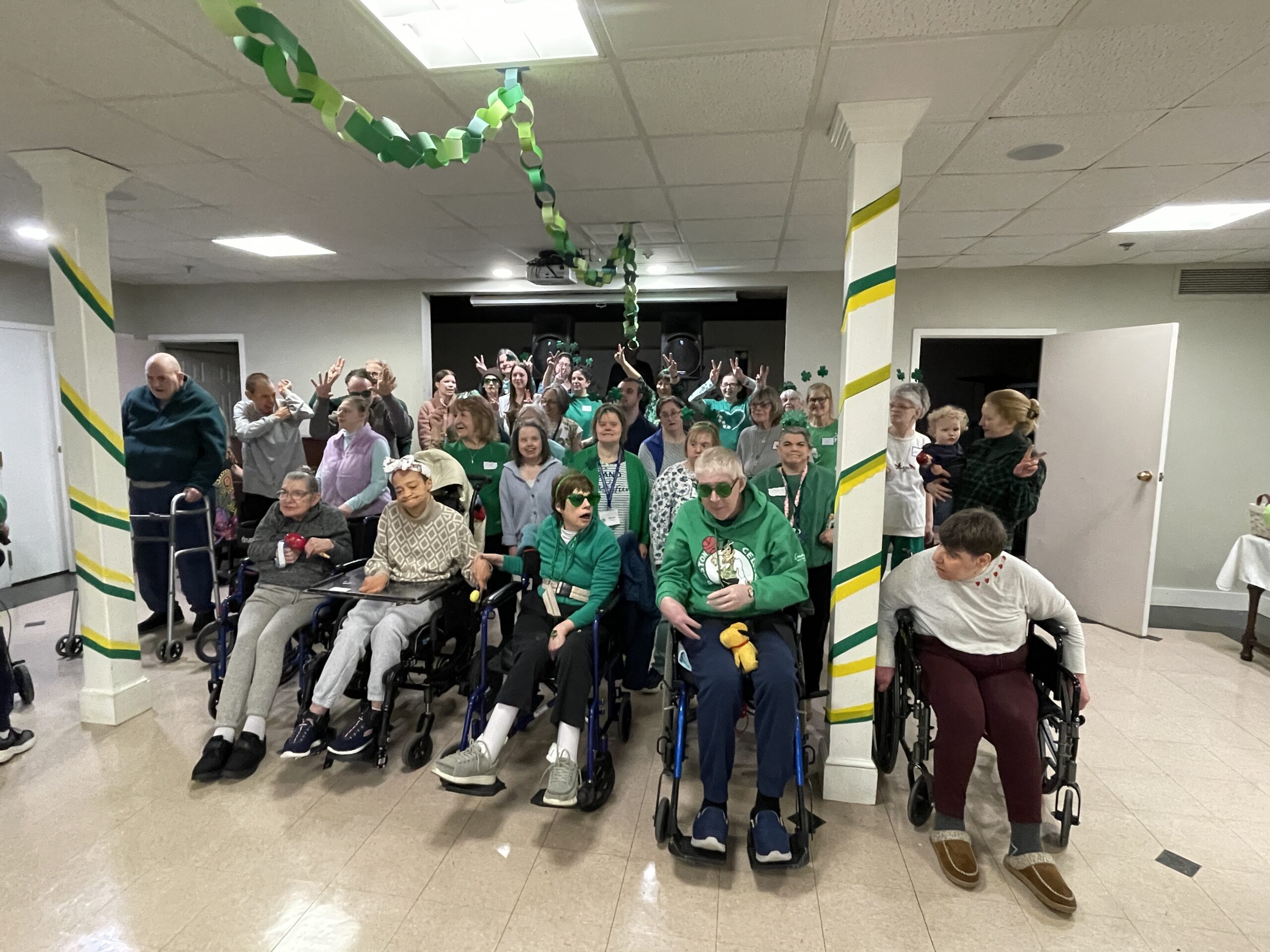Sunday Fellowship Hosts a St Paddy’s Day Dance Party